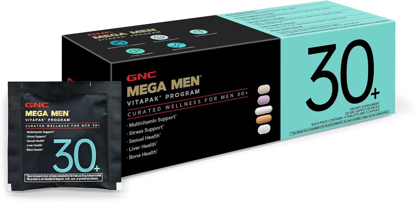 Men’s 30+ Daily Vitapak – 5-in-1 Multivitamins